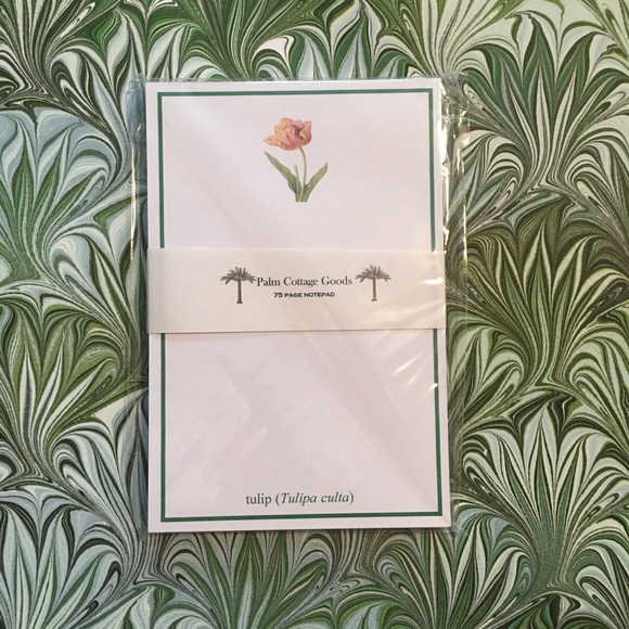 Tulip Notepad by Palm Cottage Goods. - Picture 1 of 3
